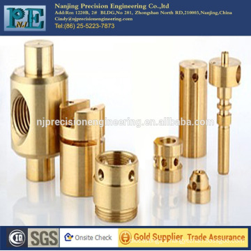 Custom cnc machining brass parts for motorcycle parts